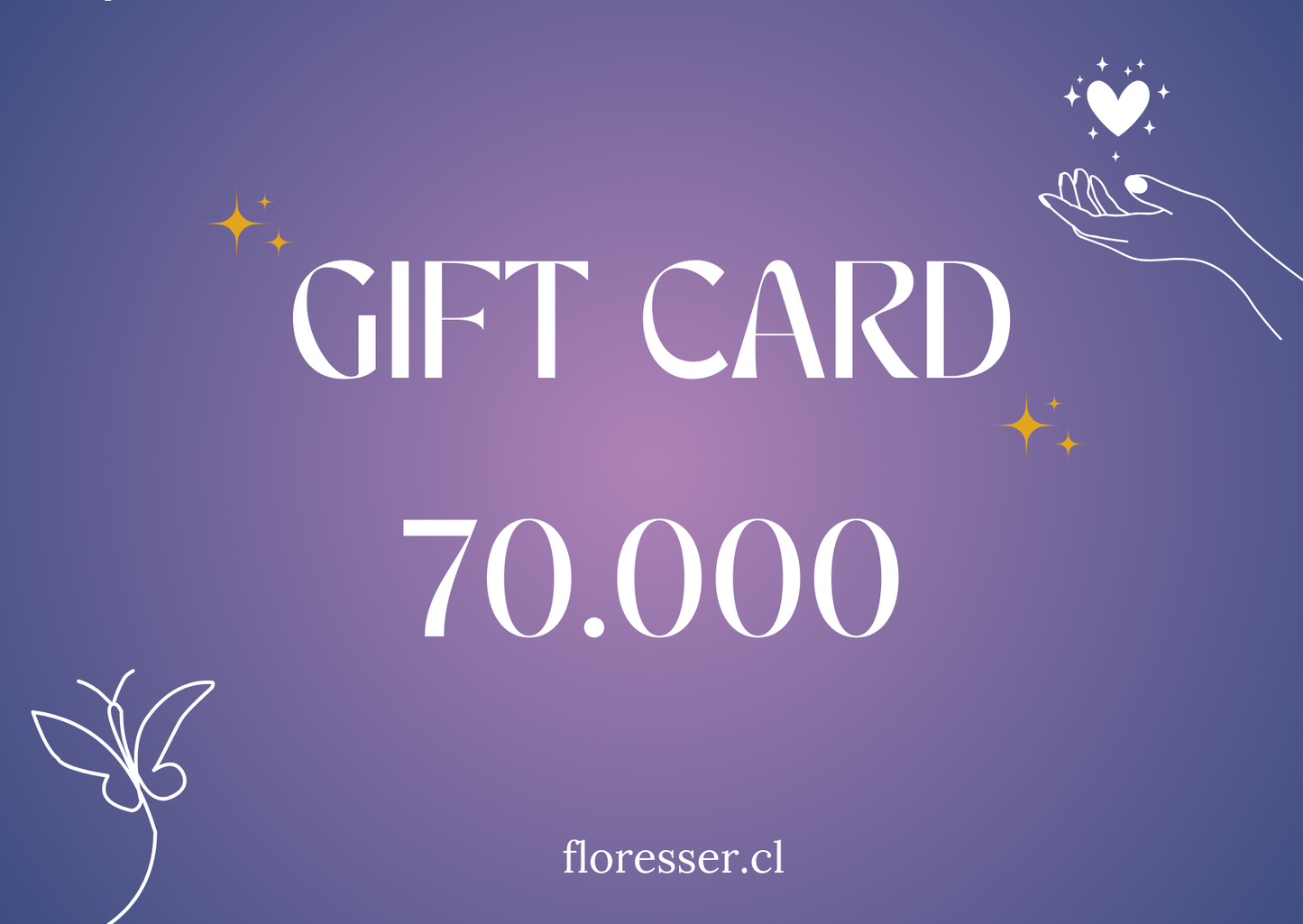 Giftcard $70.000